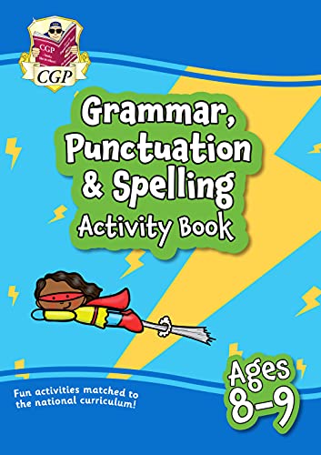 Grammar, Punctuation & Spelling Activity Book for Ages 8-9 (Year 4) (CGP KS2 Activity Books and Cards)
